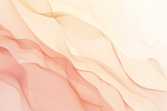Peach Flowing Abstract Waves: A Modern Design Essential