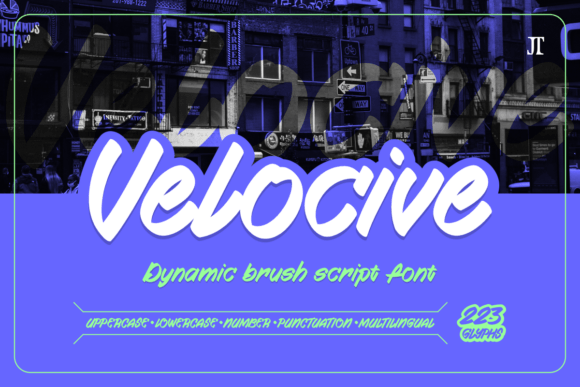 Velocive: The Handwritten Font with Built-In Speed
